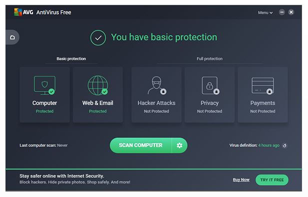 avg antivirus free download