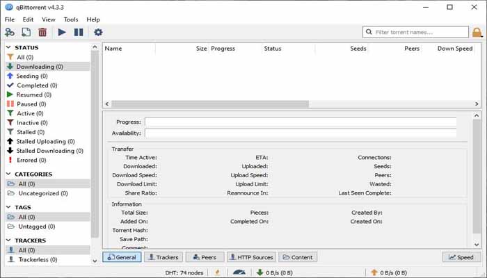 qBittorrent Download for PC - DownloadBytes.com