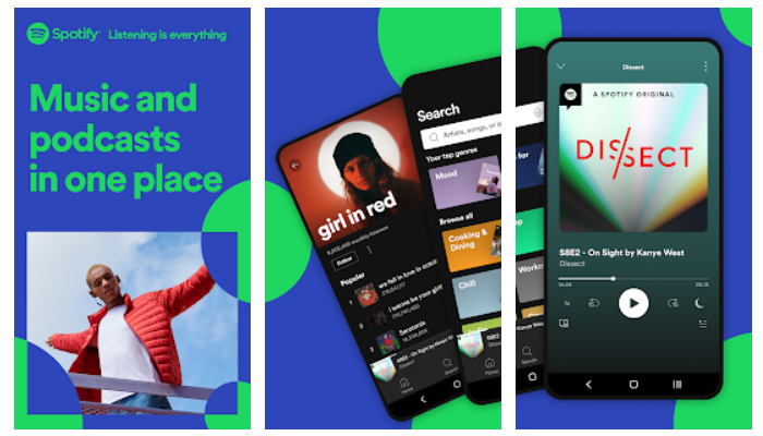 Download Spotify for  Android