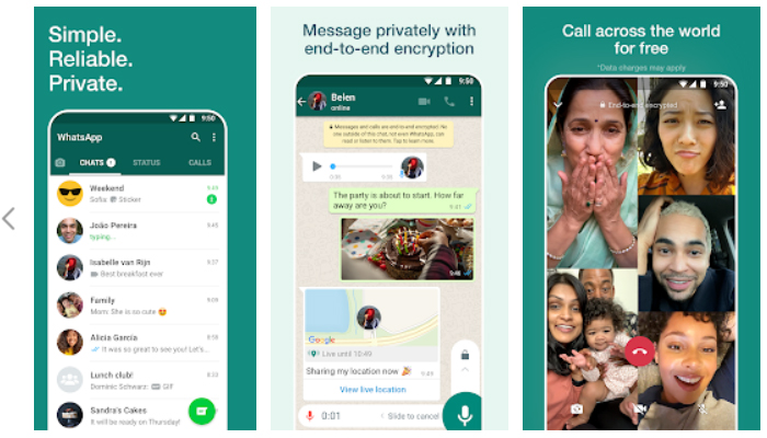WhatsApp messenger download for android