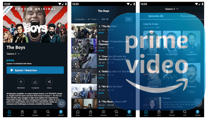 download amazon prime video app for android