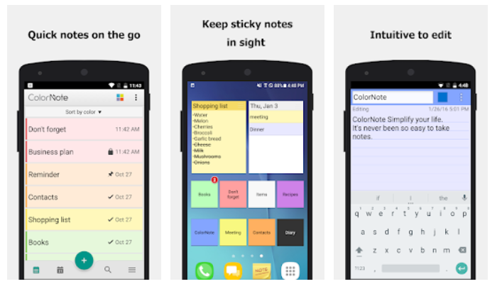 download ColorNote app for android