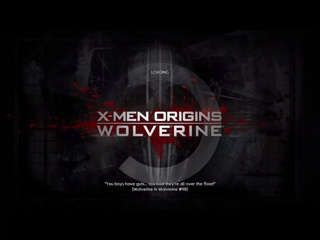 X men origins wolverine game