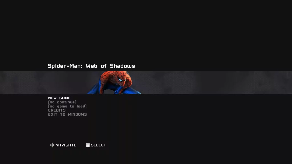 Learn how to play Spiderman web of shadows on PC