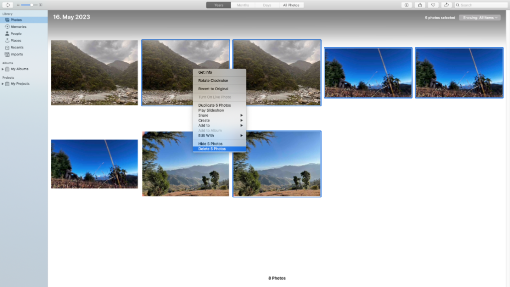 remove duplicate photos