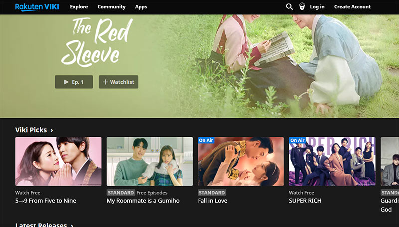 Viki Kdrama site