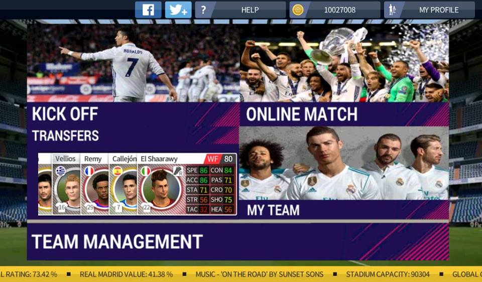 FTS Mod FIFA 18 Ultimate Team By XRTX 11 