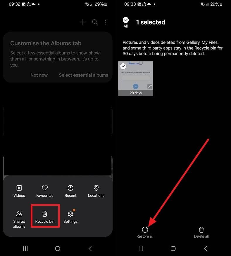 recover android photos